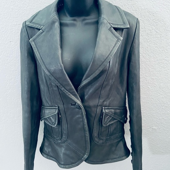 Mackage Buttery Soft Leather Jacket - Picture 11 of 11